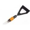 FISKARS Zappa Olandese, Testa Di Attrezzo, Larghezza: 12,5 Cm, Testa In Acciaio Al Boro, Nero/Arancione, QuikFit, 1000676