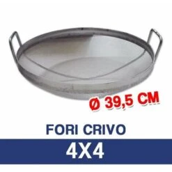 CRIVELLO CRIVO PER INTONACO SETACCIO MURATORE IN FERRO VARIE MISURE 16807V 4x4 Mm (16814)