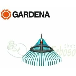 Gardena 3099-20 - Scopa Per Erba Regolabile In Plastica