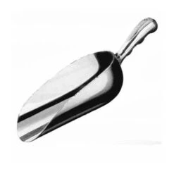 SESSOLA PALETTA IN ALLUMINIO TONDA PER ALIMENTI FARINE CEREALI CAFFE' (32140V) CM 18X12X6 (32140)