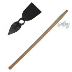 Zappa Da Giardino Piatta Con Manico 120 Cm, Attrezzo Manuale Per Terriccio