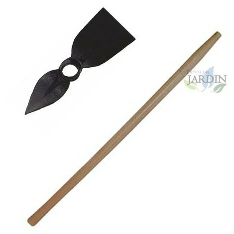 Zappa Da Giardino Piatta Con Manico 120 Cm, Attrezzo Manuale Per Terriccio