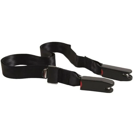 Bambini Che Allacciano La Cintura Di Sicurezza Del Seggiolino Per Auto/nastro Della Superficie Del Fermo