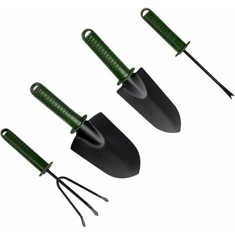 Kueatily Set Di 4 Attrezi Da Giardino In Acciaio Inossidabile Mini Kit Da Giardinaggio Attrezi Per La Ruggine Le Per Piantare Vasi Di Fiori, Set Da Giardinaggio In Acciaio Inossidabile Con Sarchiatore