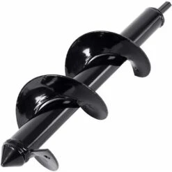 Fresa Da Giardino LangRay 80 Mm, Pratico Attrezzo Per Piantare, Punta Da Trapano Professionale Esagonale Per Bulbi Da Fiore, Piantatrice Per Perforazione Di Alberi (80 X 300 Mm)