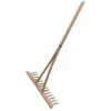 No Name Rake Fieno 14 Denti 540mm Con Manico In Legno