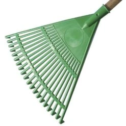 Rastrello Da Giardino Scopa Per Foglie Cortile Da Esterno In Plastica 45 Cm
