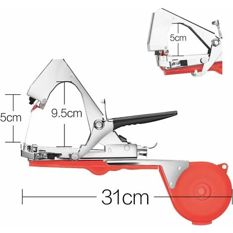 Legatrice Per Rami, Strumento Per Legare Le Piante Da Agricoltura Manuale, Per Giardino, Frutta, Verdura, Fiori, Pomodori, Vite, Strumento Per Il Giardinaggio, Per Legare I Rami - Strumento Per Legare - immagine 2