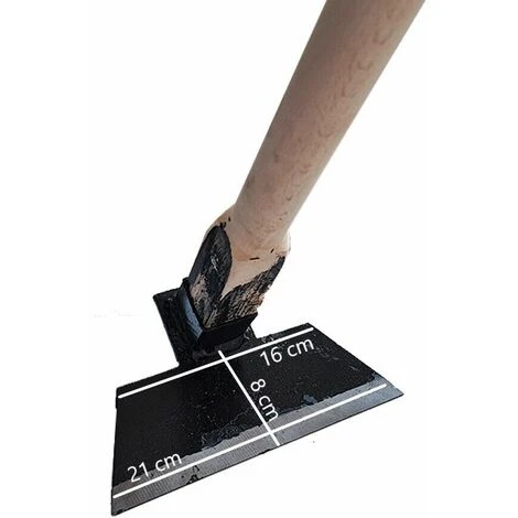 Zappa Binetta Da Giardino Con Manico - Occhio Quadro 4x4 - immagine 2