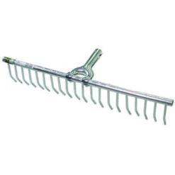 Rastrello Per Fieno E Tappeti Erbosi In Alluminio - 20 Denti