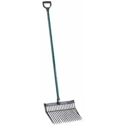 Forca Da Truciolo In Plastica Senza Manico. Con 17 Denti Lunghi 33cm. 73900