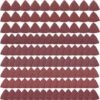 MINKUROW 100 Pezzi Triangolo Abrasivo 80x80x80 Grana 240 Carta Vetrata Per Levigatrice