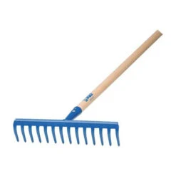 RASTRELLO GARDEN EXTRA + MANICO AGEF • ACCIAIO VERN/FAGGIO DENTI 12 CM 30 H.CM 120