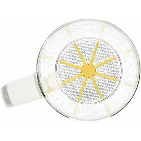 Setaccio Meccanico Setaccio Per Farina Setaccio In AcciaioSetacci A Maglia Fine Per Utensili Da CucinaSetaccio Delle Dimensioni Di Una Farina Con Una Manofarina SetacciataGiallo Farina, 16 X 11,5 X 11 - immagine 5