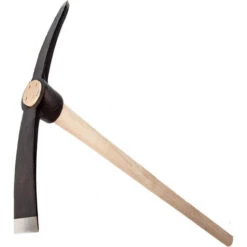 PICCONE OCCHIO OVALE PICCO 1500gr MANICO LEGNO GIARDINO FALCI