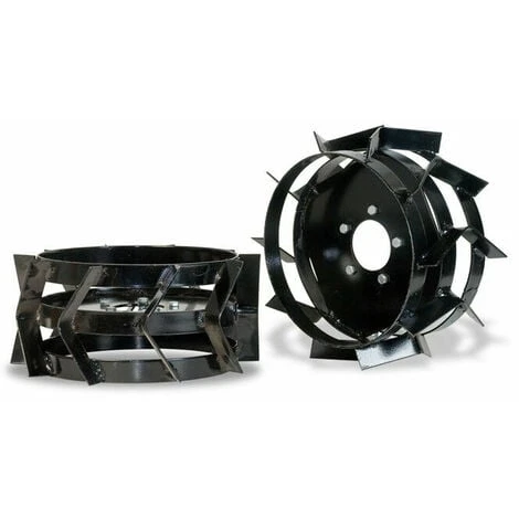 Kit Assolcatore Registrabile Motozappa Ruote Metalliche 400 X 10 - immagine 4