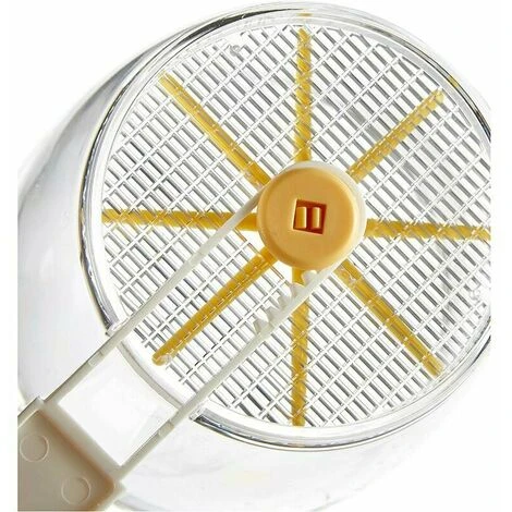 Setaccio Meccanico Setaccio Per Farina In Acciaio Setaccio A Maglia Fine Strumenti Per La Cottura Setaccio Per Farina Con Una Sola Mano Grande Setaccio Per Farina Giallo Setaccio Per Farina, 16 X 11,5 - immagine 4